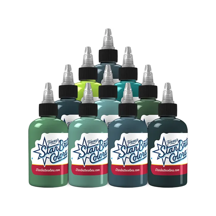 StarBrite Tommys Male Sex Toys Scott Marshall Subterranean Series Ink Set StarBrite Colors Signature Series by Tommys Supplies 10 1oz Bottles