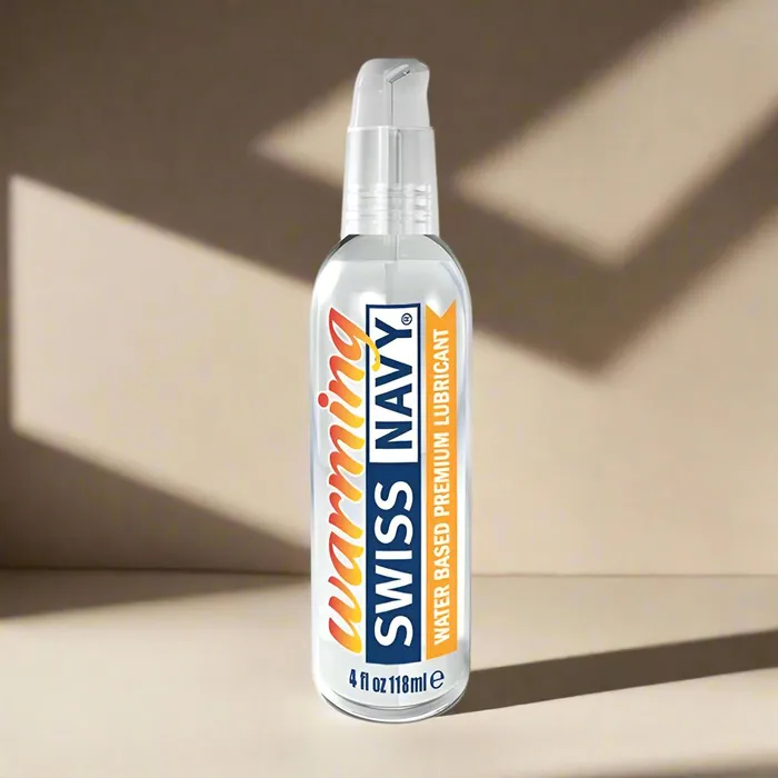 Swiss Navy H2O Warming Lubricant 4 fl oz 118 ml MD Science Lab LLC Lubricants Swiss Navy H2O Warming Lubricant 4 fl oz 118 ml MD Science Lab LLC Lubricants
