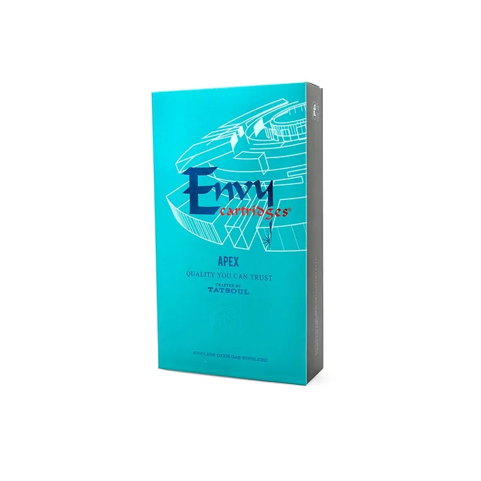 TATSoul Female Sex Toys Envy Apex Hollow Cartridge Tattoo Needles Box of 10 TATSoul Female Sex Toys Envy Apex Hollow Cartridge Tattoo Needles Box of 10