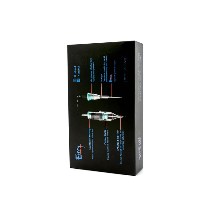TATSoul Female Sex Toys Envy Apex Hollow Cartridge Tattoo Needles Box of 10