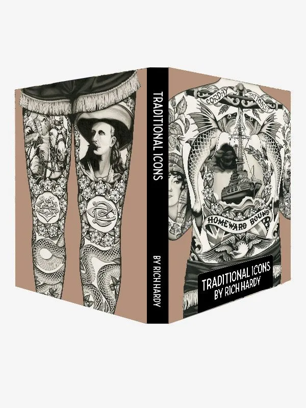 Tattoo Life Vibrators Traditional Icons by Rich Hardy Hardcover Book