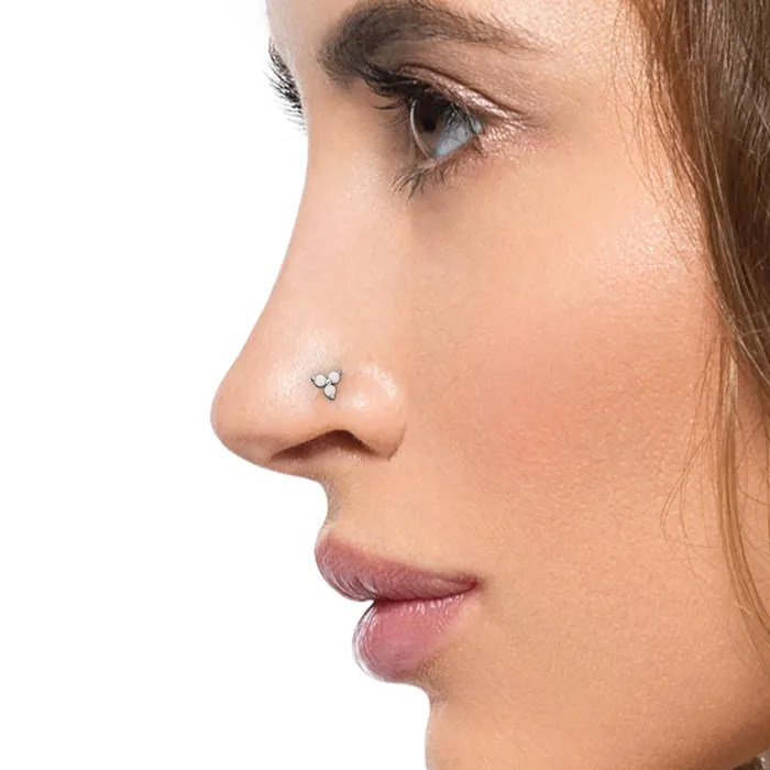Tilum 14kt Rose Gold Trinity Opal Threadless Top Price Per 1 Tilum Vibrators