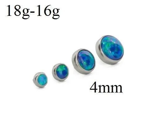 Tilum 18g 16g Internally Threaded Titanium Anodized Flat Opal Top Price Per 1 Tilum Vibrators Tilum 18g 16g Internally Threaded Titanium Anodized Flat Opal Top Price Per 1 Tilum Vibrators