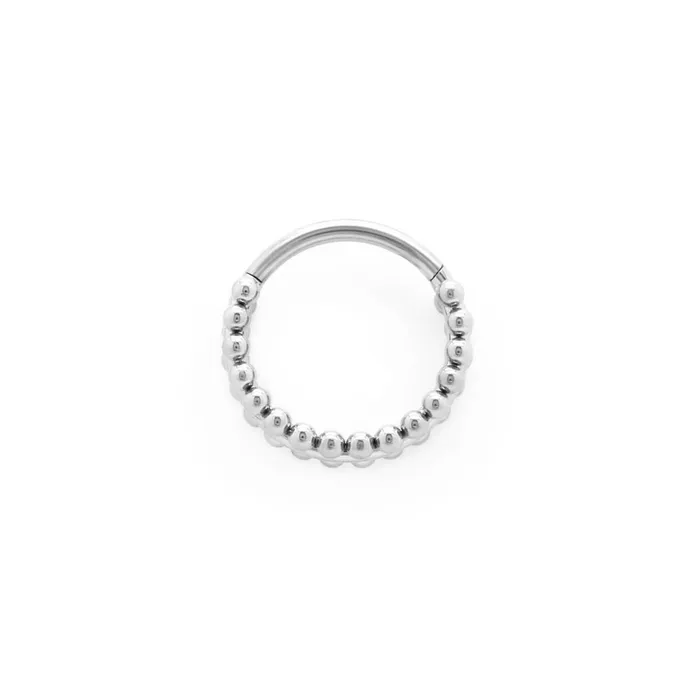 Tilum Anal Tilum 16g Beaded Channel Titanium Clicker Price Per 1