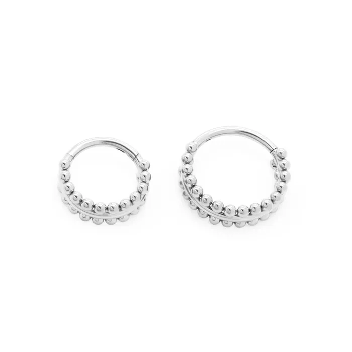 Tilum Anal Tilum 16g Beaded Channel Titanium Clicker Price Per 1