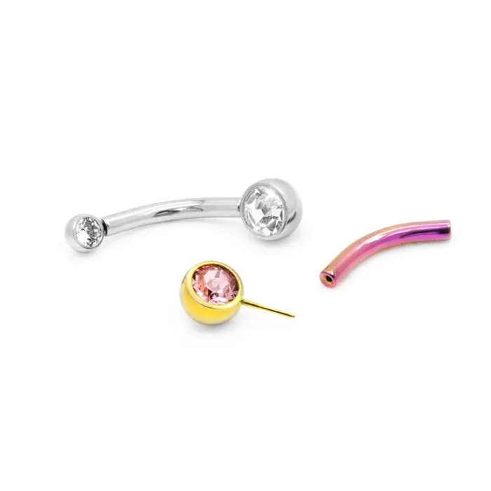 Tilum Dildos Tilum 14g Threadless Titanium Bent Barbell Shaft Price Per 1