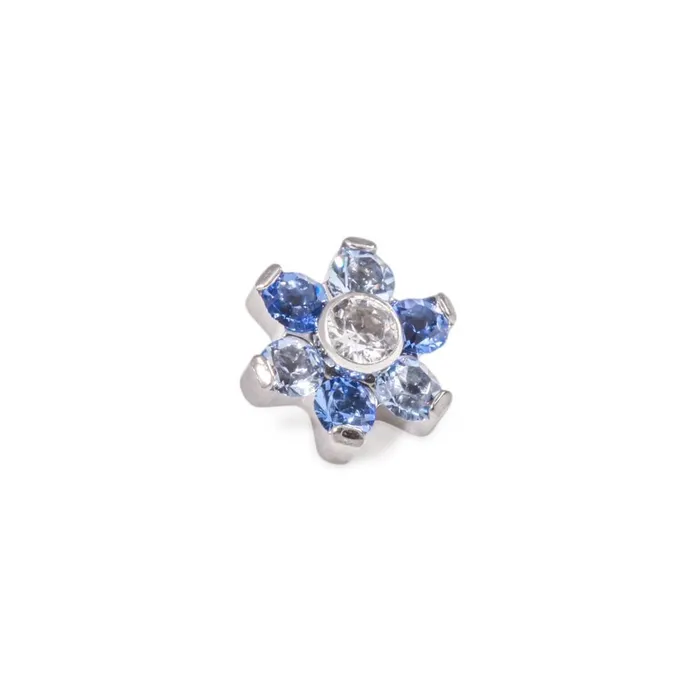 Tilum Male Sex Toys Tilum 14g12g Internally Threaded Titanium Jewel Flower Top with Crystal Center Choose Petal Jewel Color Price Per 1 Tilum Male Sex Toys Tilum 14g12g Internally Threaded Titanium Jewel Flower Top with Crystal Center Choose Petal Jewel Color Price Per 1