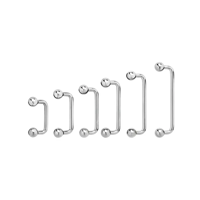 Tilum Male Sex Toys Tilum 14g Internally Threaded Titanium Surface Barbell with 275mm Rise Price Per 1