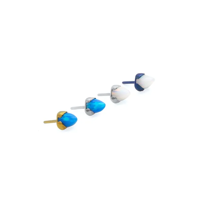 Tilum Opal Cone Titanium Threadless Top Pick Size Price Per 1 Tilum Male Sex Toys