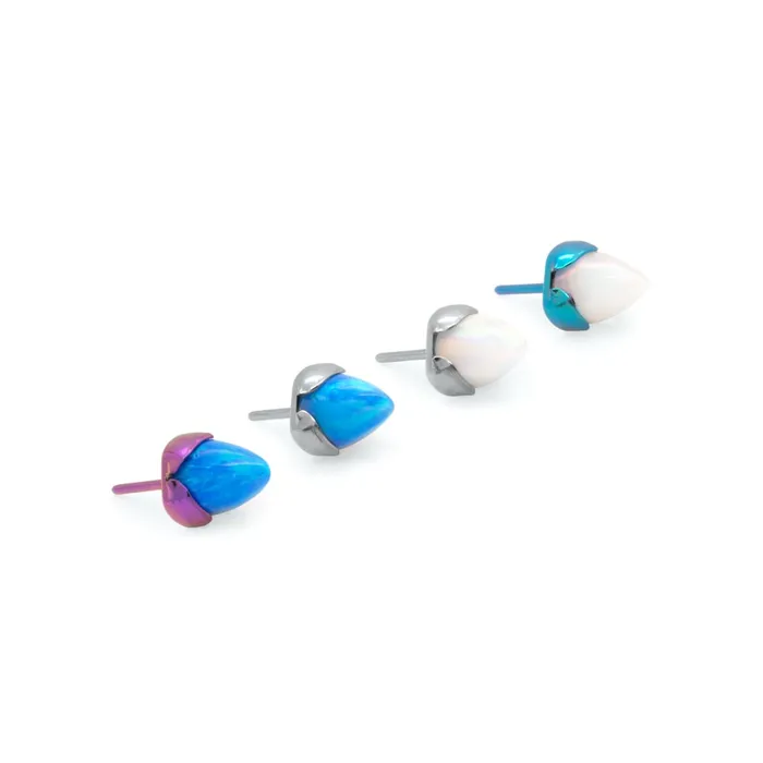 Tilum Opal Cone Titanium Threadless Top Pick Size Price Per 1 Tilum Male Sex Toys
