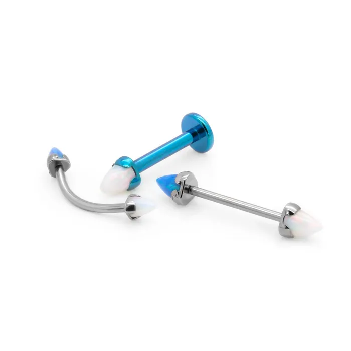 Tilum Opal Cone Titanium Threadless Top Pick Size Price Per 1 Tilum Male Sex Toys