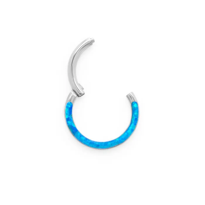 Tilum Tilum 16g Semicircle Opal Titanium Clicker Price Per 1 Vibrators
