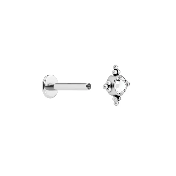 Tilum Vibrators Tilum 14g12g Internally Threaded Orbital Micron Bead Cluster Jewel Titanium Top Price Per 1