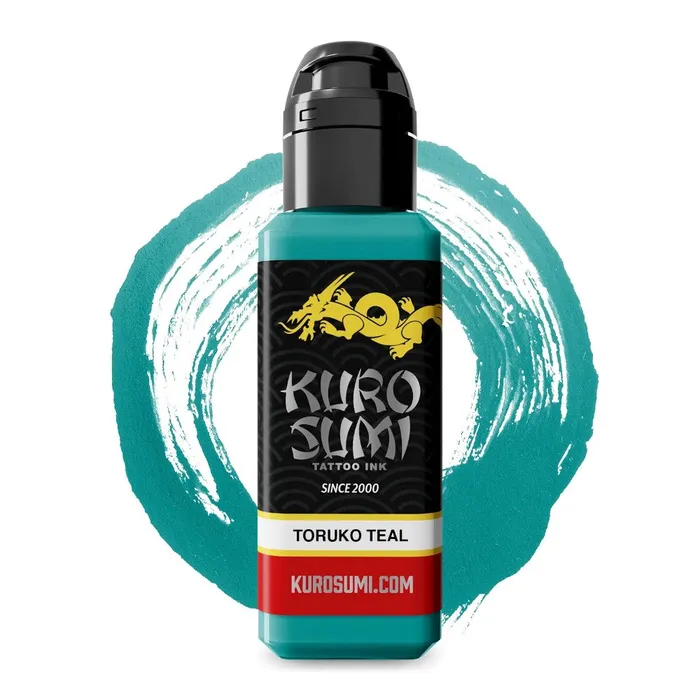 Toruko Teal Kuro Sumi Tattoo Ink Pick Size Kuro Sumi Vibrators