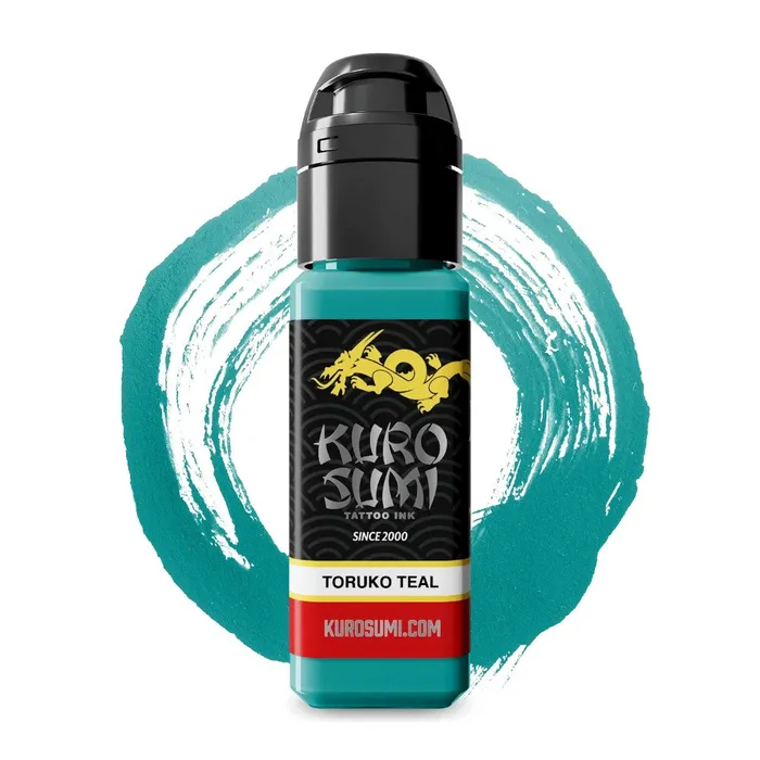 Toruko Teal Kuro Sumi Tattoo Ink Pick Size Kuro Sumi Vibrators