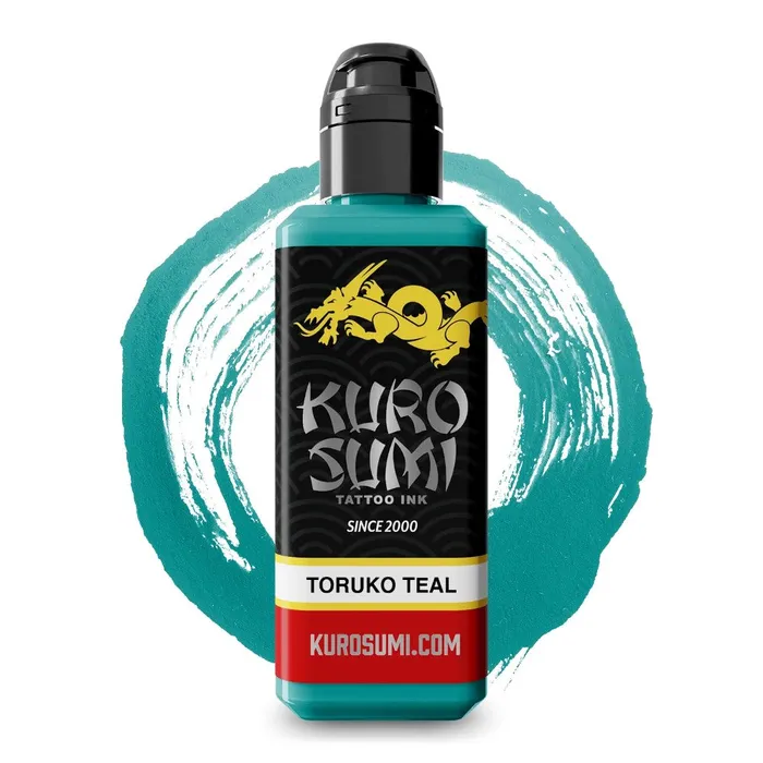 Toruko Teal Kuro Sumi Tattoo Ink Pick Size Kuro Sumi Vibrators
