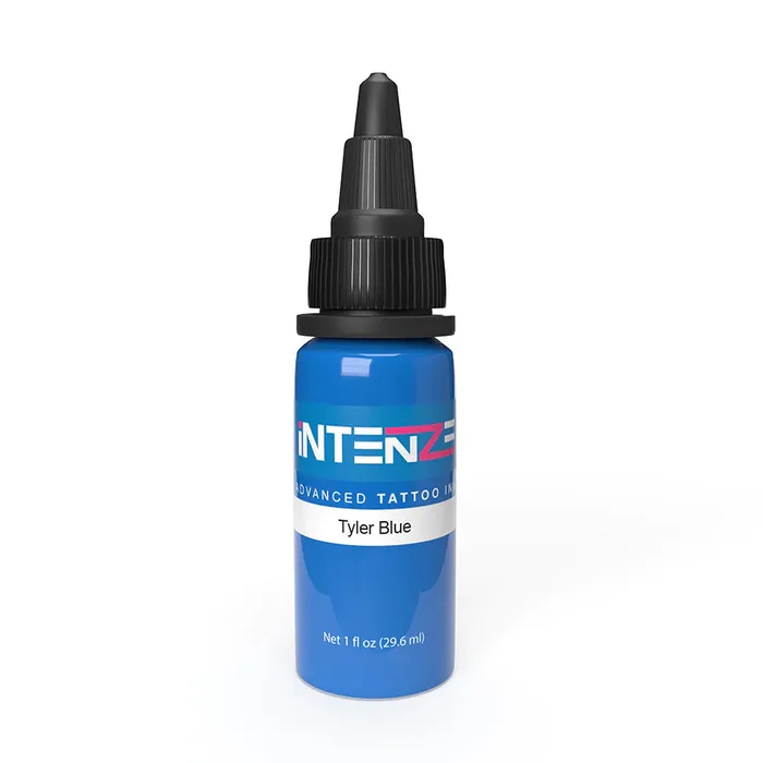 Tyler Blue Intenze Tattoo Ink Pick Size Intenze Vibrators