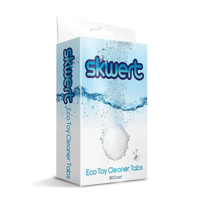 Vibrators Channel 1 Releasing Skwert Toy Cleaner Tabs 30 count