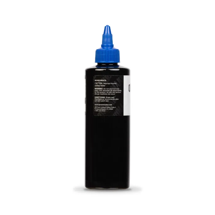 Vibrators Dynamic Dynamic Triple Black Tattoo Ink 8oz Bottle