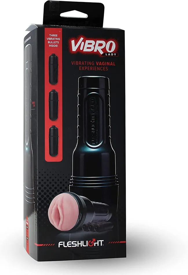 Vibrators Fleshlight Vibro Pink Lady Touch Fleshlight