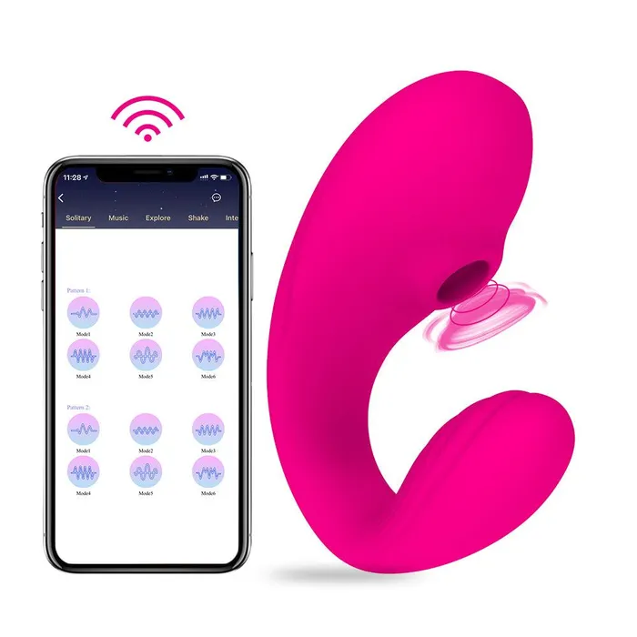 Vibrators FUNMATES APP Control Sucking Toy Clit Sucking Vibrator for Women