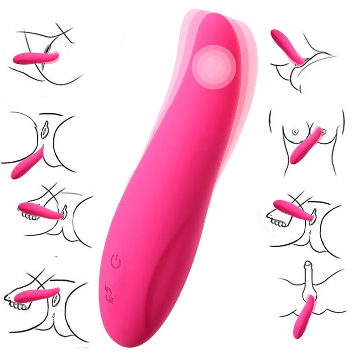 Vibrators FUNMATES Faithe Wonderful Tongue Vibrator8 Vibration Frequency