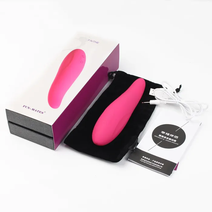 Vibrators FUNMATES Faithe Wonderful Tongue Vibrator8 Vibration Frequency