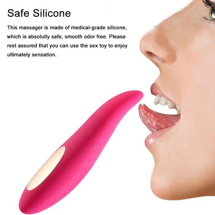 Vibrators FUNMATES Faithe Wonderful Tongue Vibrator8 Vibration Frequency
