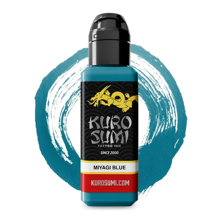 Vibrators Kuro Sumi MIyagi Blue Kuro Sumi Tattoo Ink Pick Size