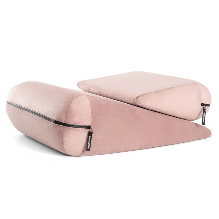 Vibrators Liberator Liberator Jaz Duet Sexual Positioning Cushion Pink