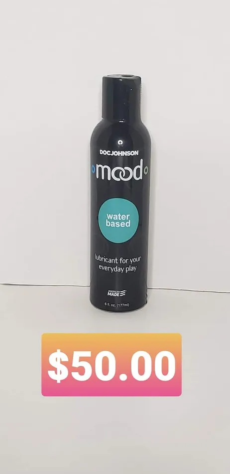 Vibrators Pleasher Spot Mood Waterbased Lube 6 fl oz