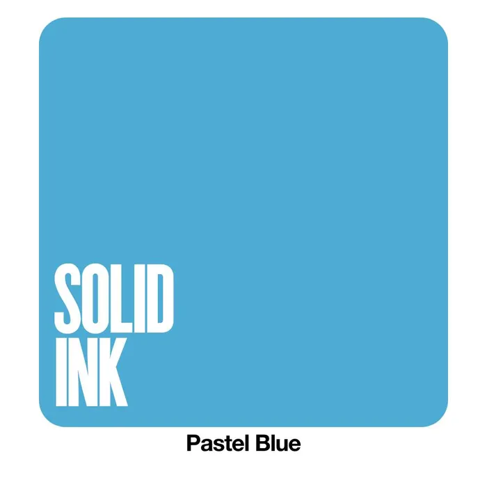 Vibrators Solid Ink Pastel Blue Solid Ink Pick Size
