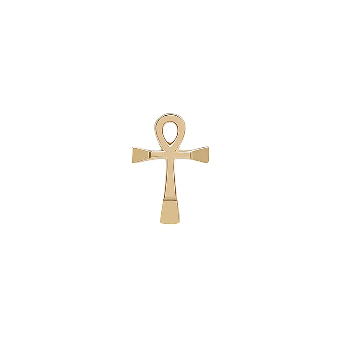 Vibrators Tilum 14kt Yellow Gold Ankh Threadless Top Price Per 1 Tilum