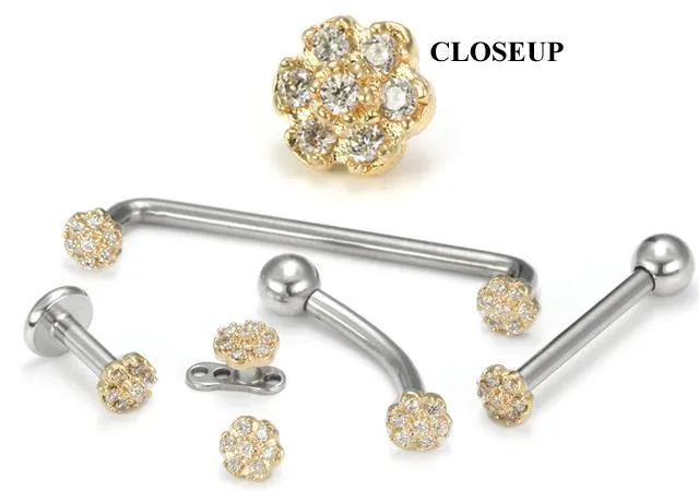 Vibrators Tilum 14kt Yellow Gold Internally 12mm14g Threaded Flower Price Per 1 Tilum Vibrators Tilum 14kt Yellow Gold Internally 12mm14g Threaded Flower Price Per 1 Tilum