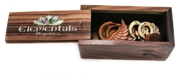 Vibrators Wooden Elementals Organics Display Box Elementals Organics