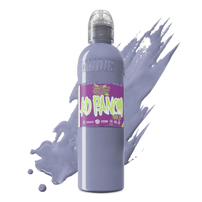 Vibrators World Famous Pancho Light Purple World Famous Tattoo Ink Pick Size