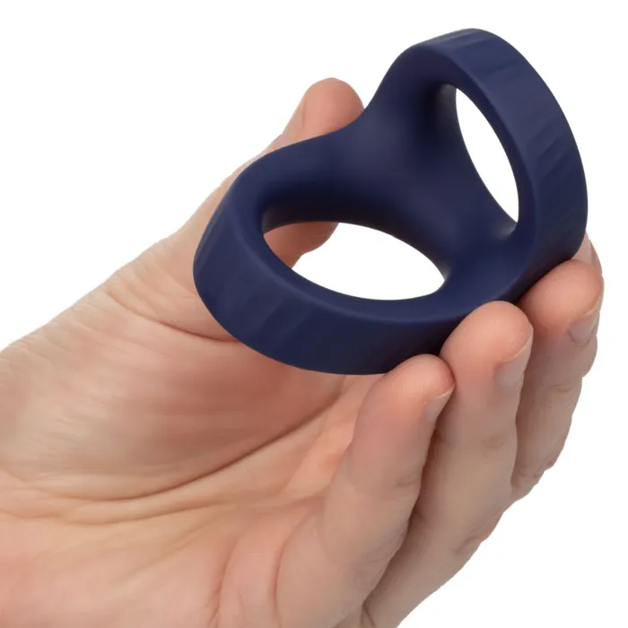 Viceroy Max Thick Dual Cock Ring for Penis Testicles CalExotics Male Sex Toys Viceroy Max Thick Dual Cock Ring for Penis Testicles CalExotics Male Sex Toys