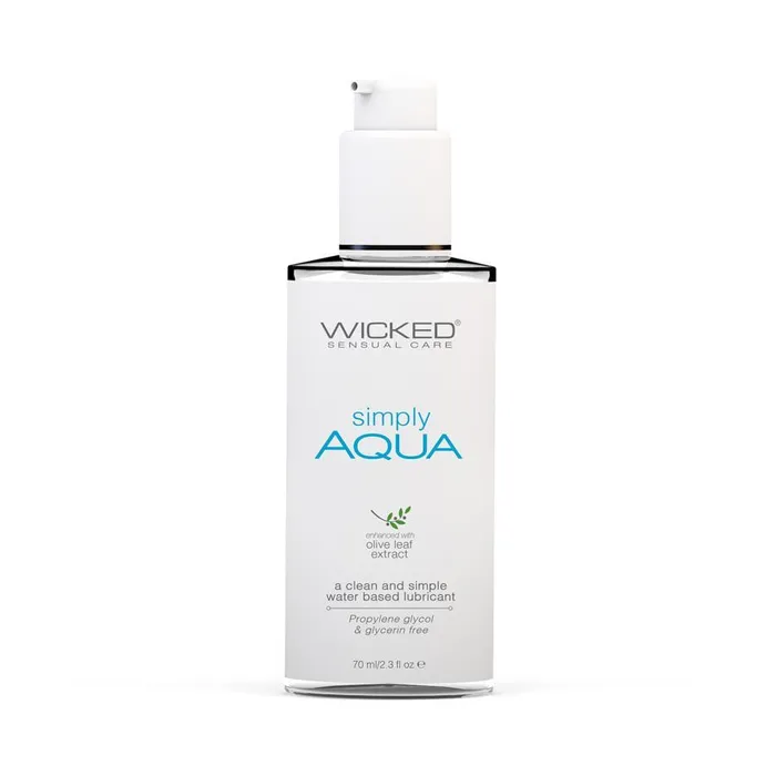 Wicked SBO Pictures Inc Lubricants Wicked Simply Aqua Personal Lubricant