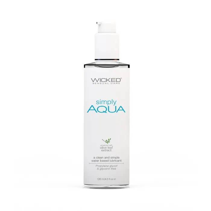 Wicked SBO Pictures Inc Lubricants Wicked Simply Aqua Personal Lubricant
