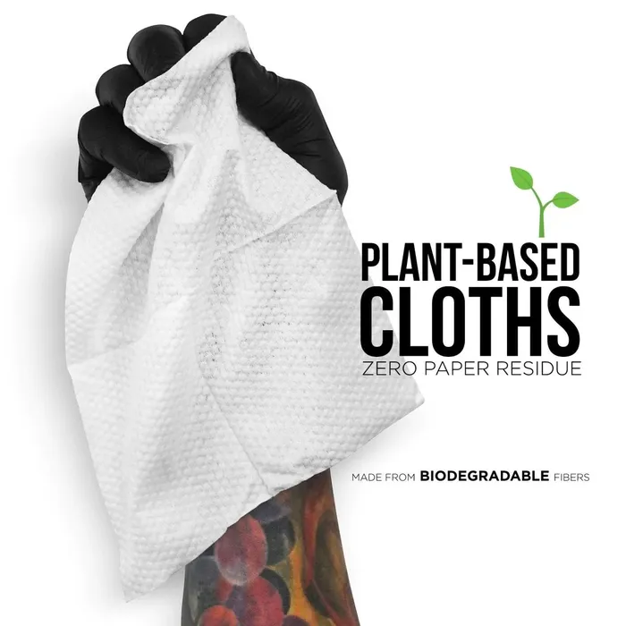 WipeOutz Vibrators Wipe Outz Premium Dry White Tattoo Towels