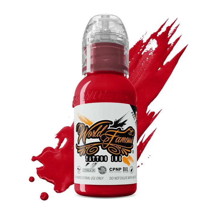 World Famous Vibrators J Ackerman Jack The Ripper Red World Famous Tattoo Ink Pick Size World Famous Vibrators J Ackerman Jack The Ripper Red World Famous Tattoo Ink Pick Size