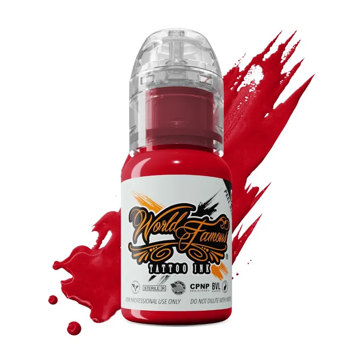 World Famous Vibrators J Ackerman Jack The Ripper Red World Famous Tattoo Ink Pick Size World Famous Vibrators J Ackerman Jack The Ripper Red World Famous Tattoo Ink Pick Size