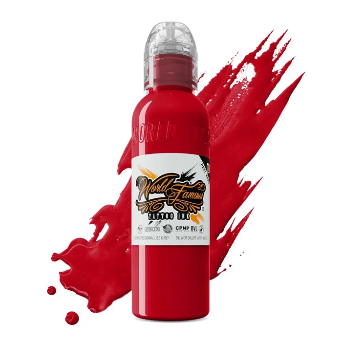 World Famous Vibrators J Ackerman Jack The Ripper Red World Famous Tattoo Ink Pick Size World Famous Vibrators J Ackerman Jack The Ripper Red World Famous Tattoo Ink Pick Size