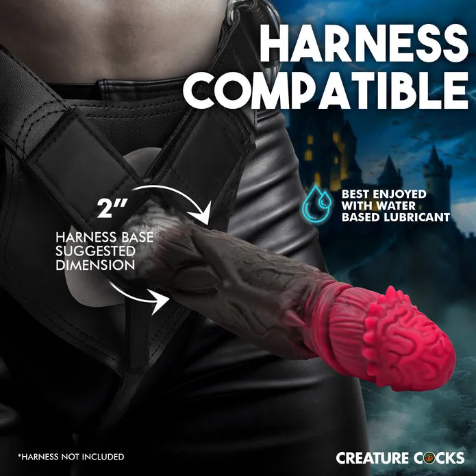 XR Brands Female Sex Toys Count Cockula Vampire Fantasy Silicone Dildo