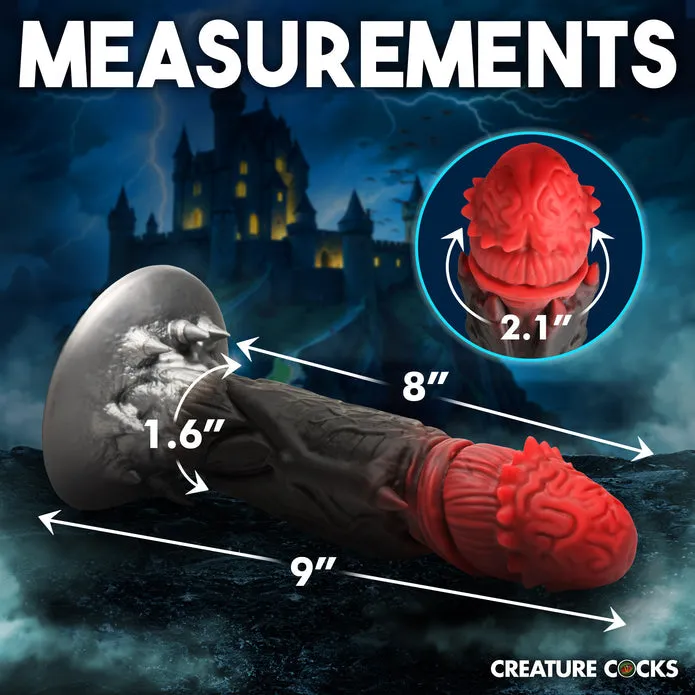 XR Brands Female Sex Toys Count Cockula Vampire Fantasy Silicone Dildo