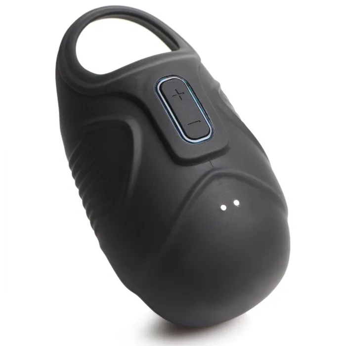 XR Brands Vibrating Silicone Waterproof Ball Sack Female Sex Toys